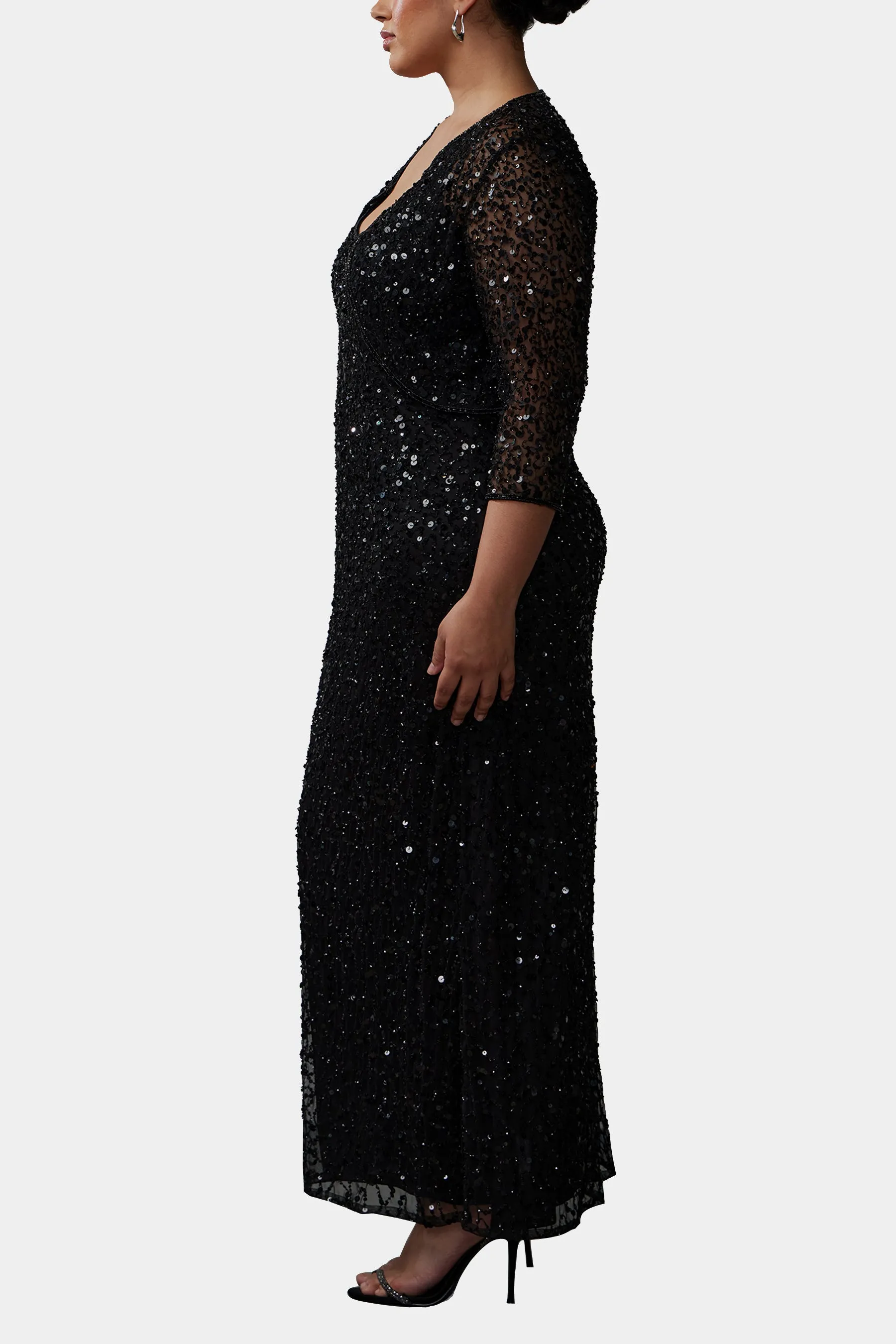 Beaded Jacket Dress