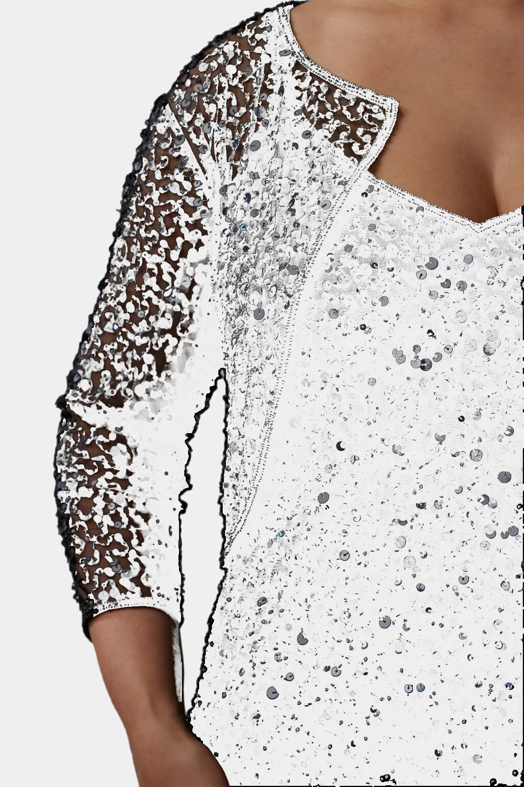 Beaded Jacket Dress