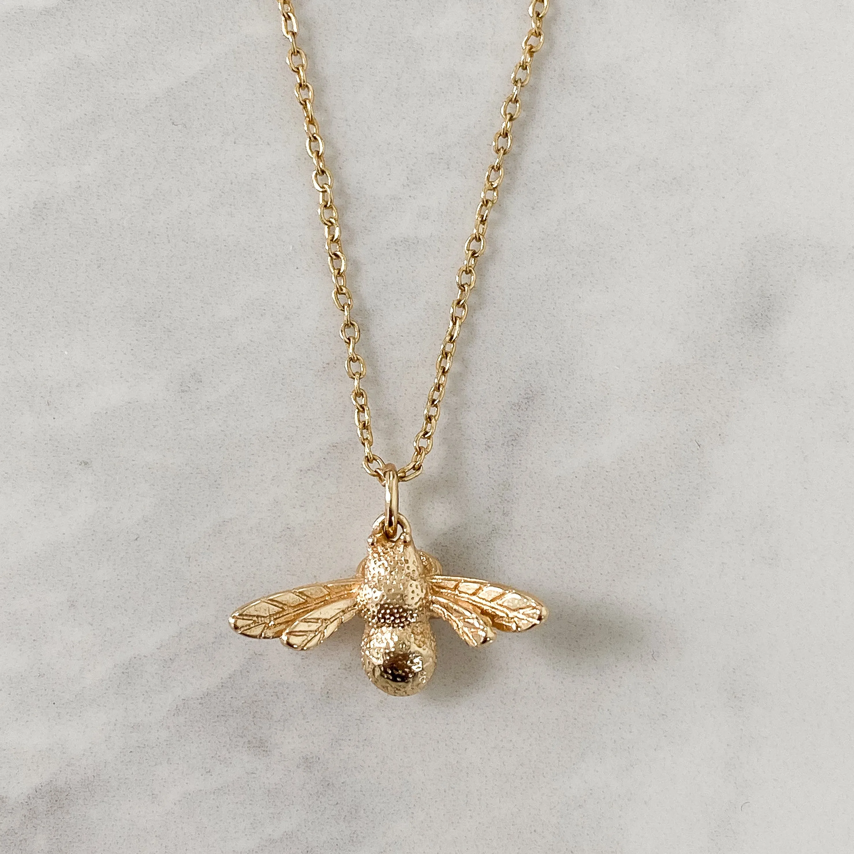 Bumble Bee Necklace (Gold & Silver)