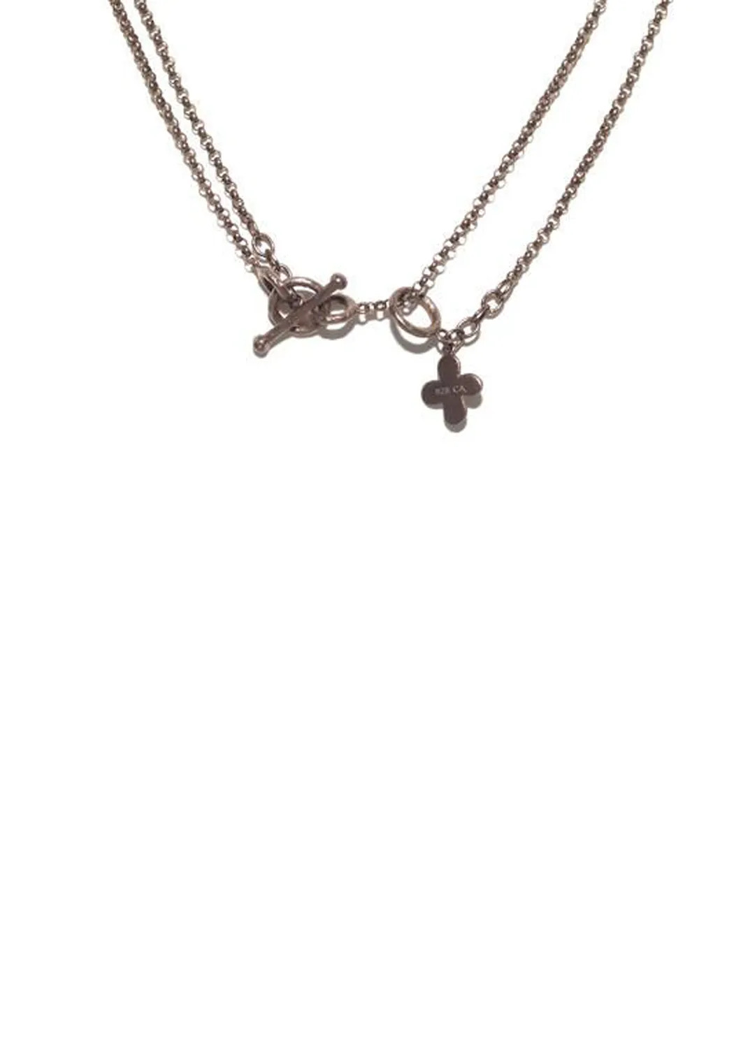 Cynthia Ann Bronze Rollo Chain Necklace | 32"