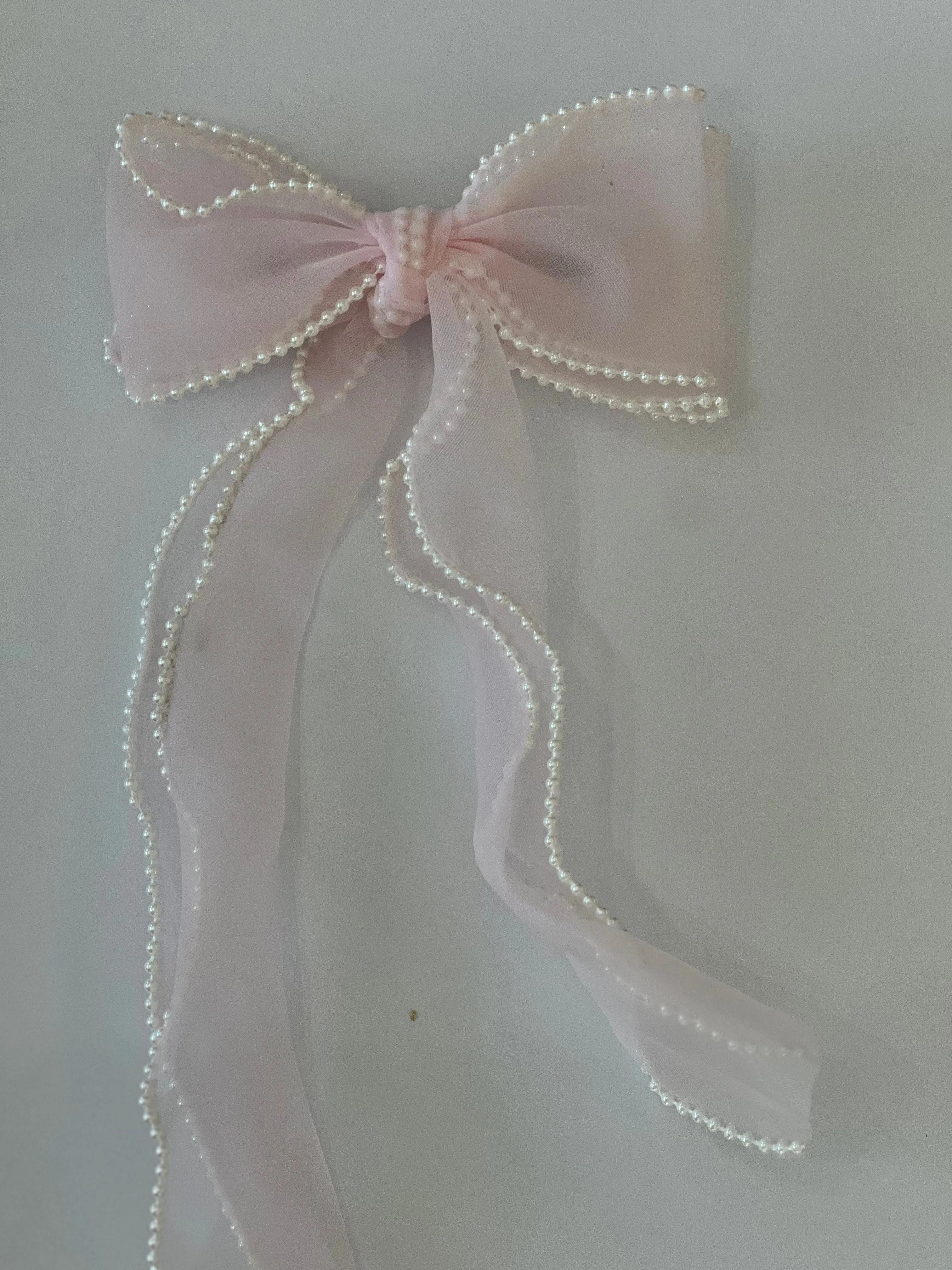 Faux Pearl Detail Hair Clip