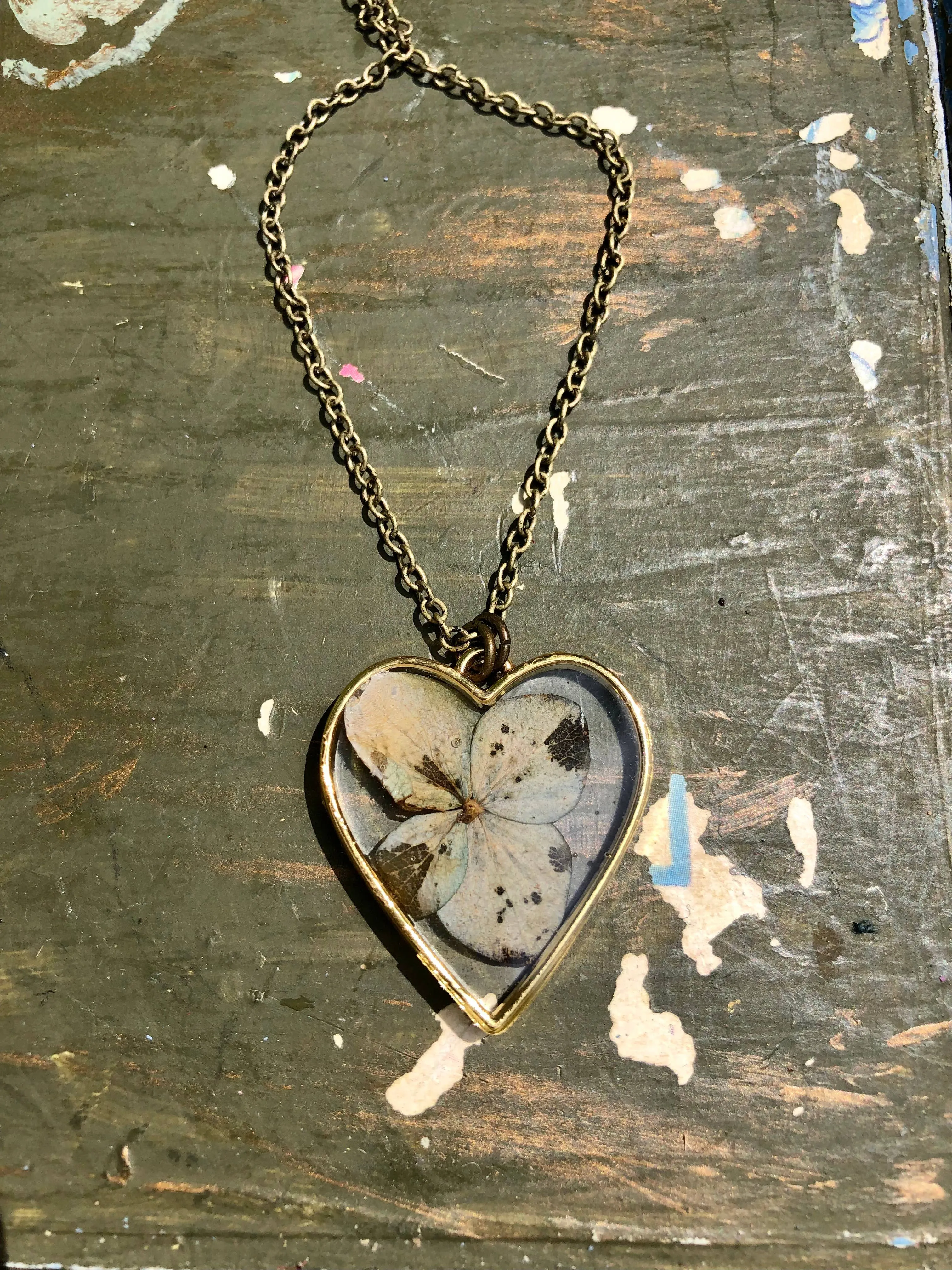 Hydrangea Necklace