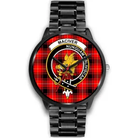 MacIver Clan Badge Tartan Black Watch