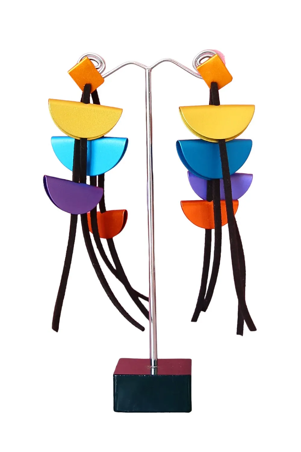 MONICA KREXA TAQUINHOS EARRING ORANGE MULTI
