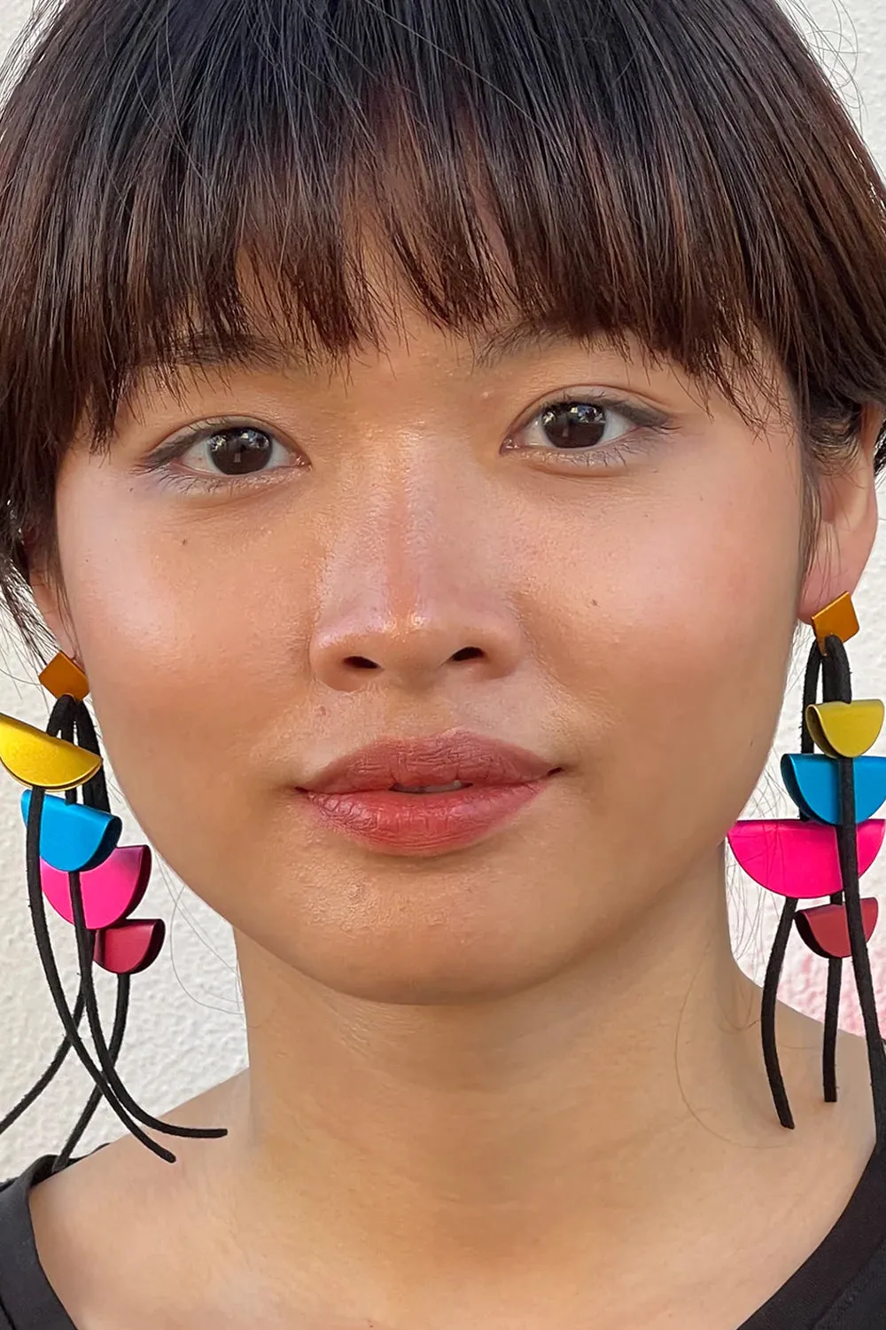 MONICA KREXA TAQUINHOS EARRING ORANGE MULTI