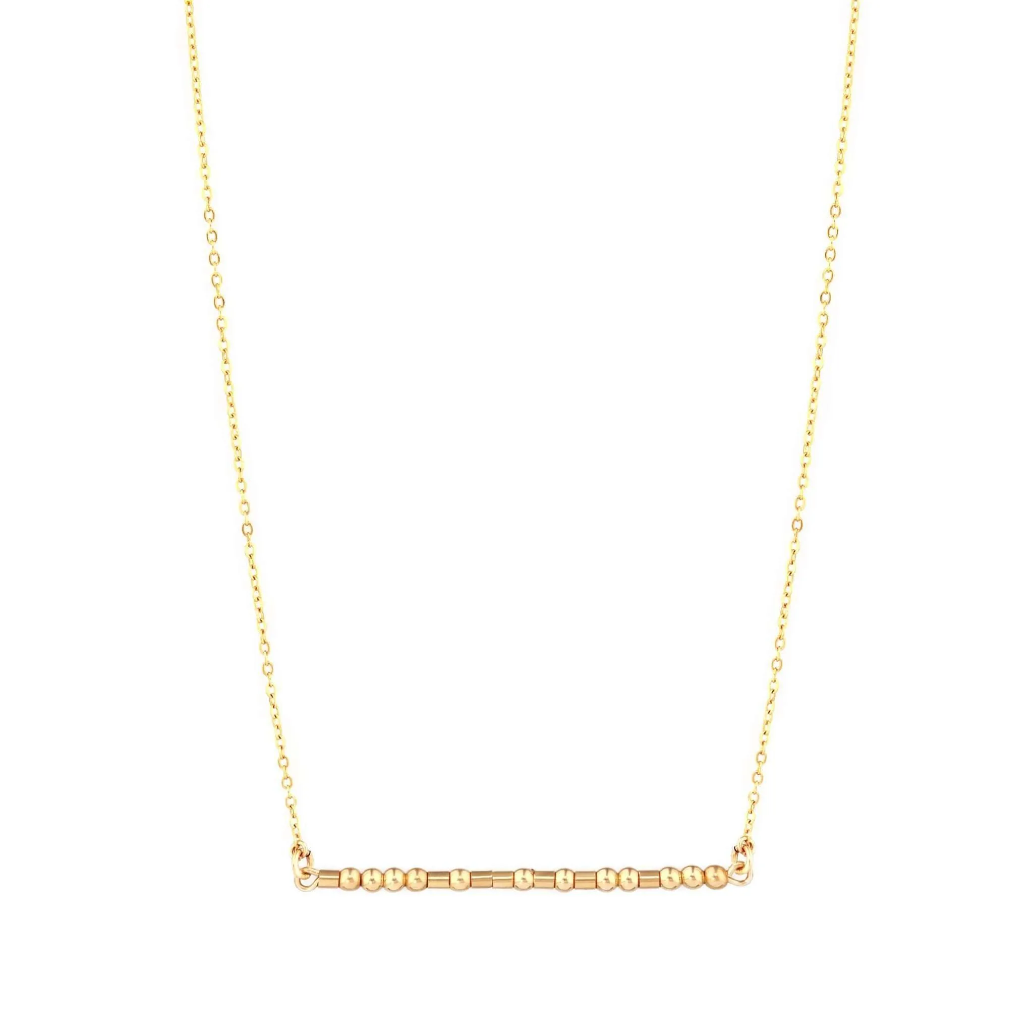 MY BAE - MORSE CODE NECKLACE