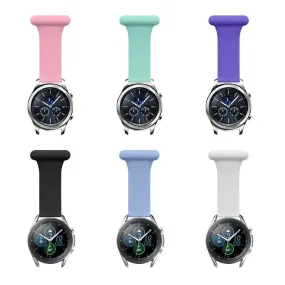 Silicone Nurses Pin Fobs compatible with the Apple Watch