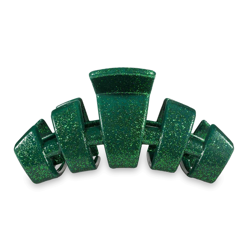Teleties - Green Glitter Hair Clip
