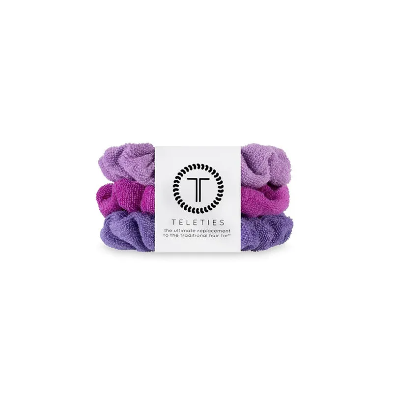 TELETIES | Terry Cloth Scrunchie 3 Pack