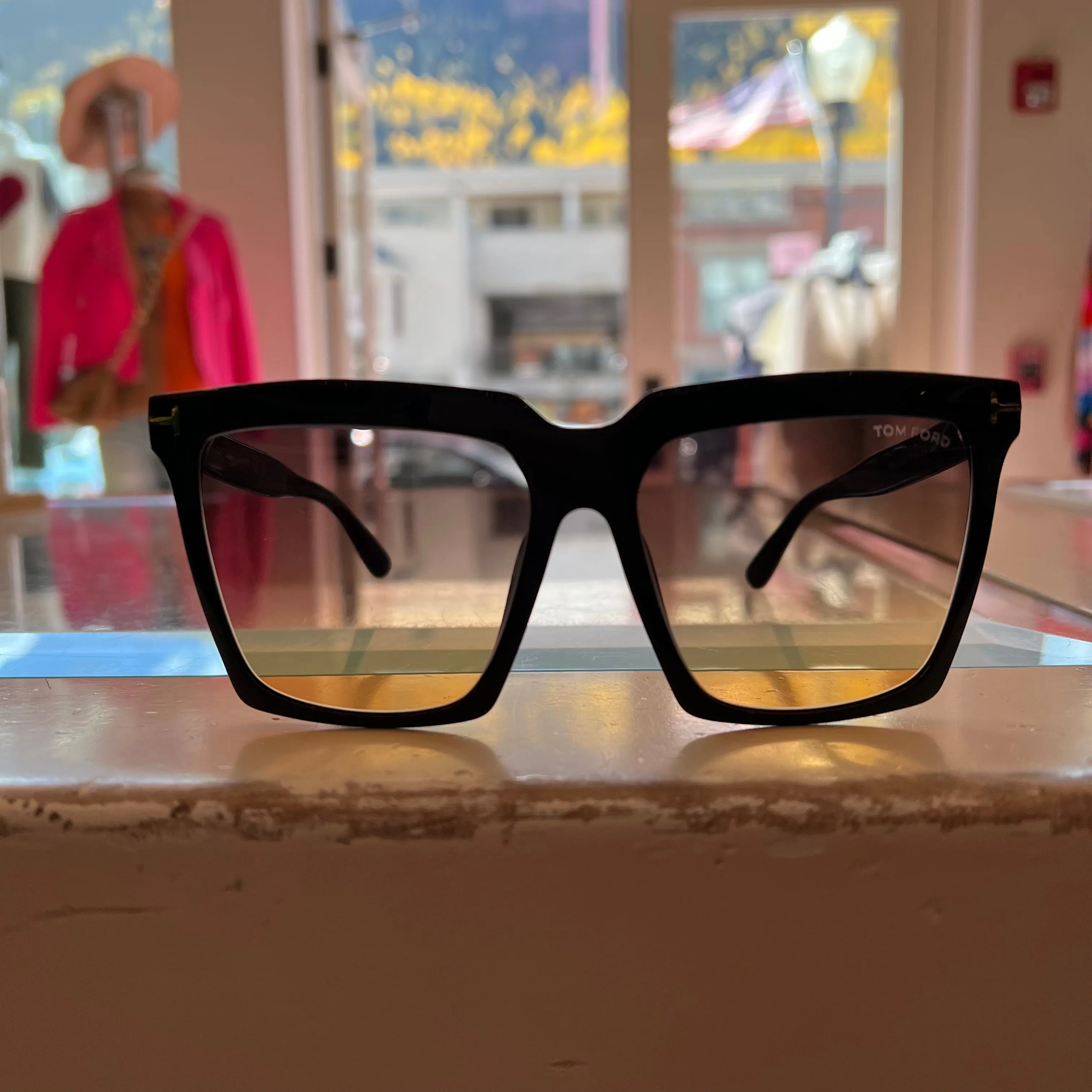 Tom Ford Sabrina Flash Sunglasses