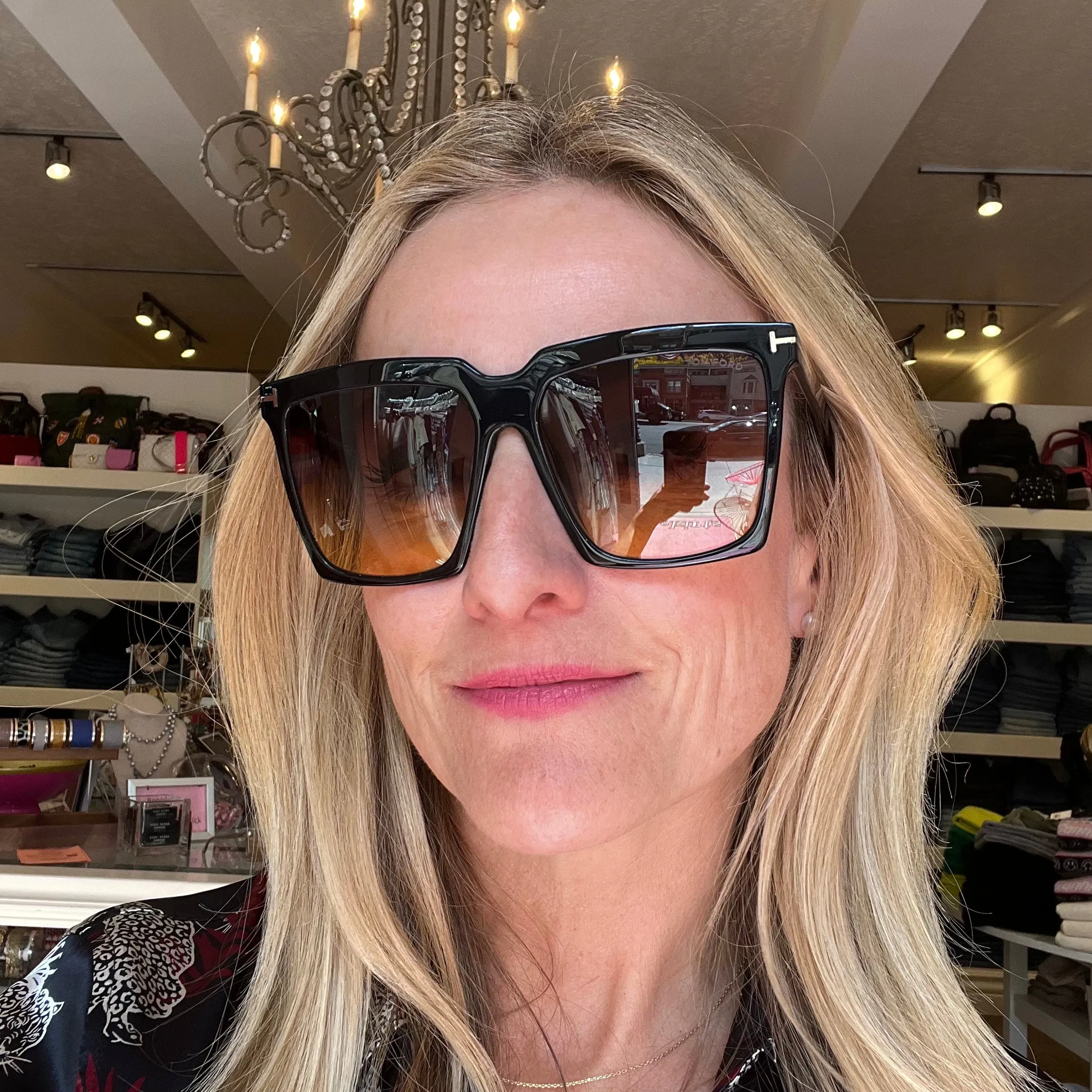 Tom Ford Sabrina Flash Sunglasses