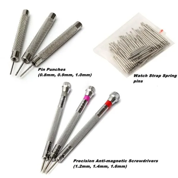 Watch Repair Tool Kit - 144 Pieces