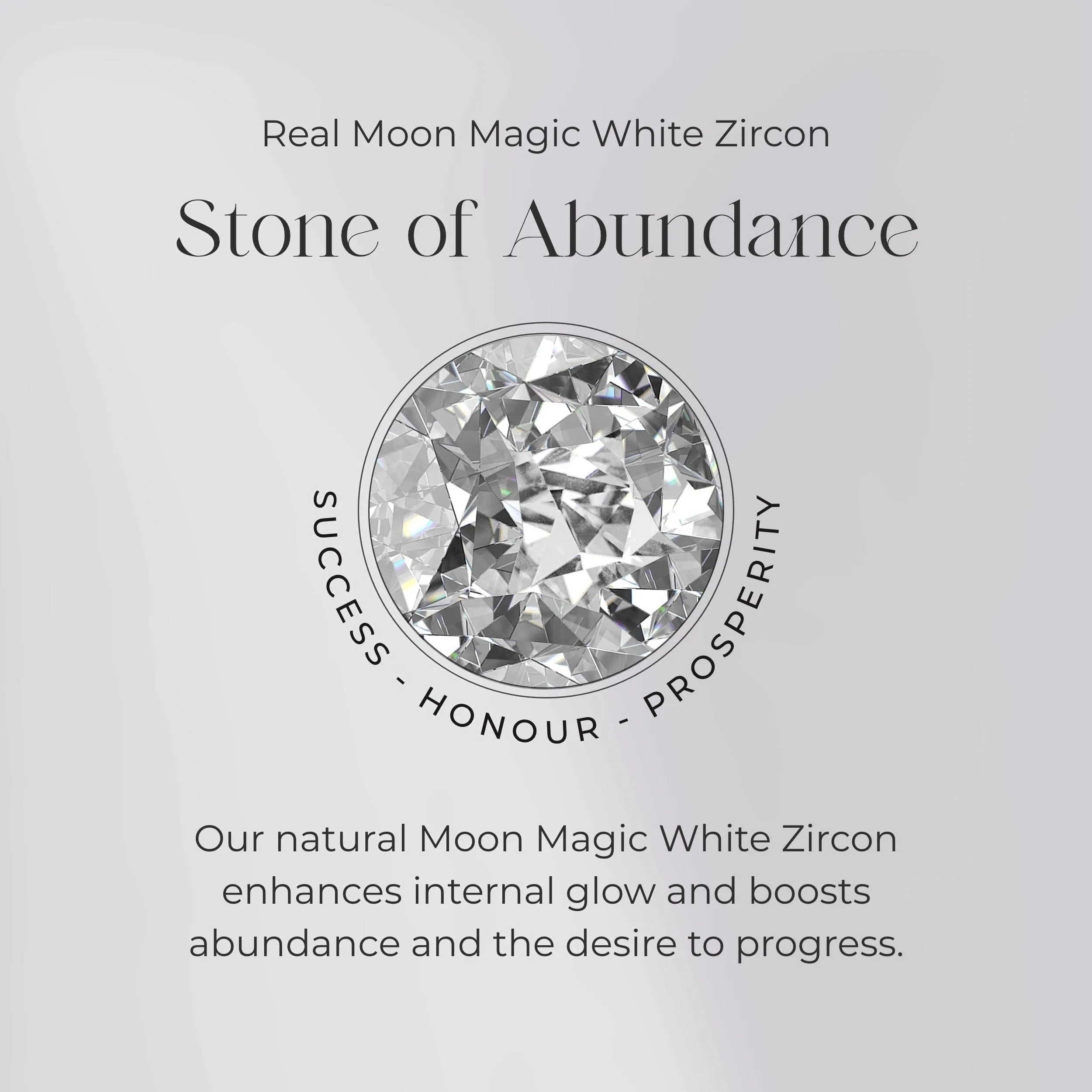 White Zircon Unisex Ring - Unexpected